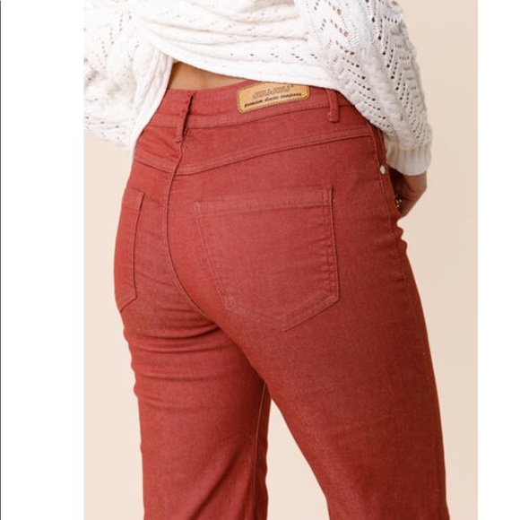 Francesca’s pink culotte pants NWT size 28 - Picture 6 of 7